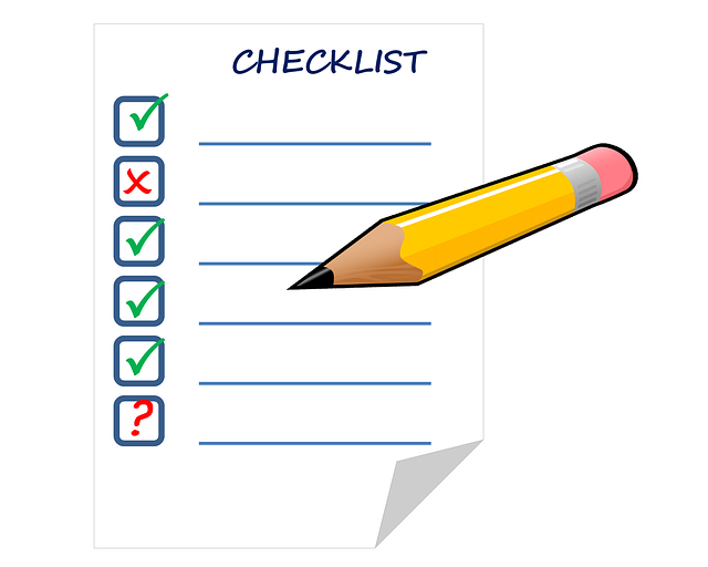 business checklist startup