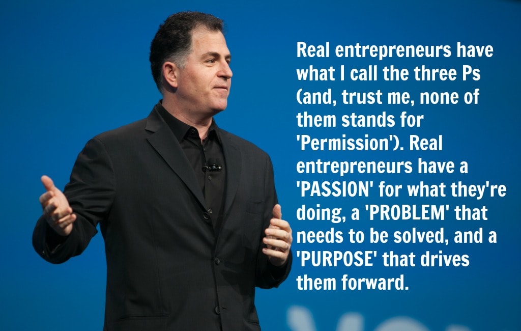 Michael Dell three p of success