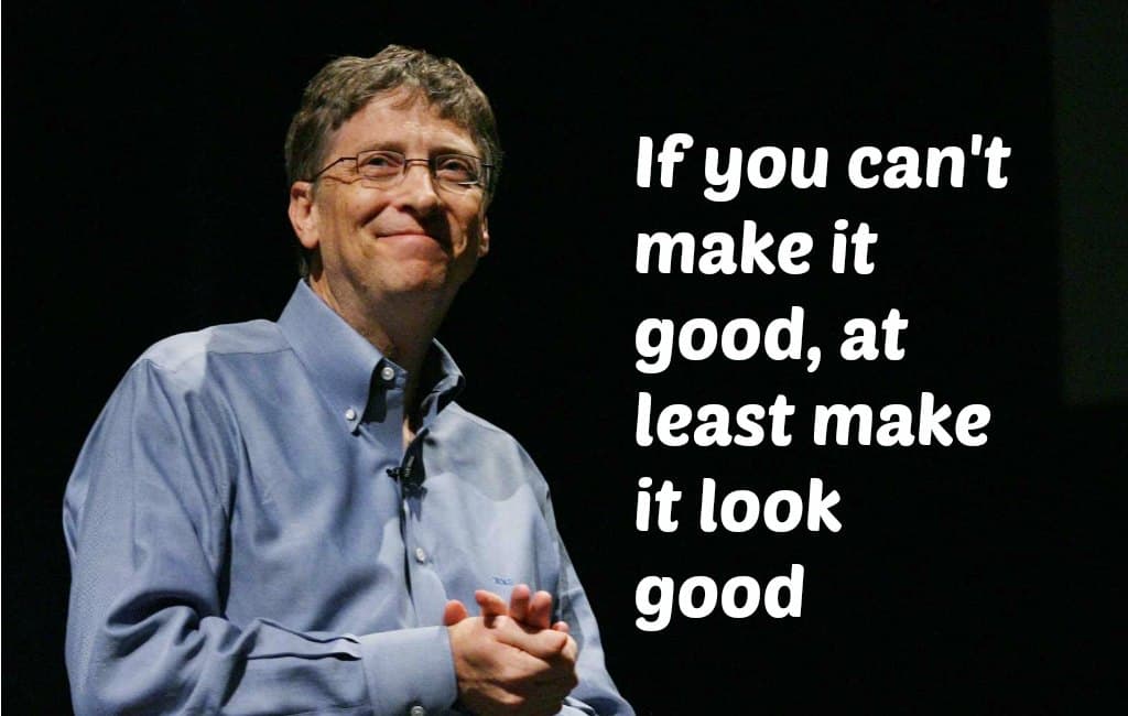 bill gates management and leadership