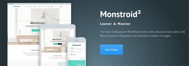 monstroid WordPress theme, template monster