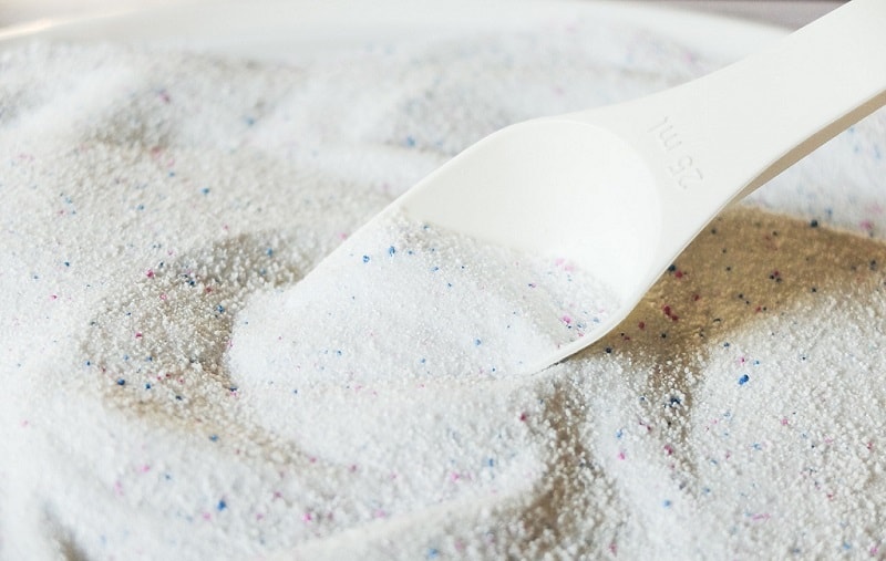 washing powder detergent spoon tide