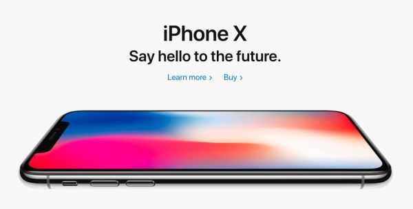 apple iphone X, iphone 10, say hello to future, apple iphone