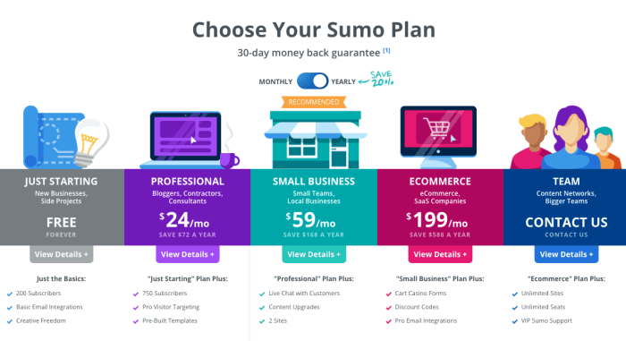 app sumo new pricing